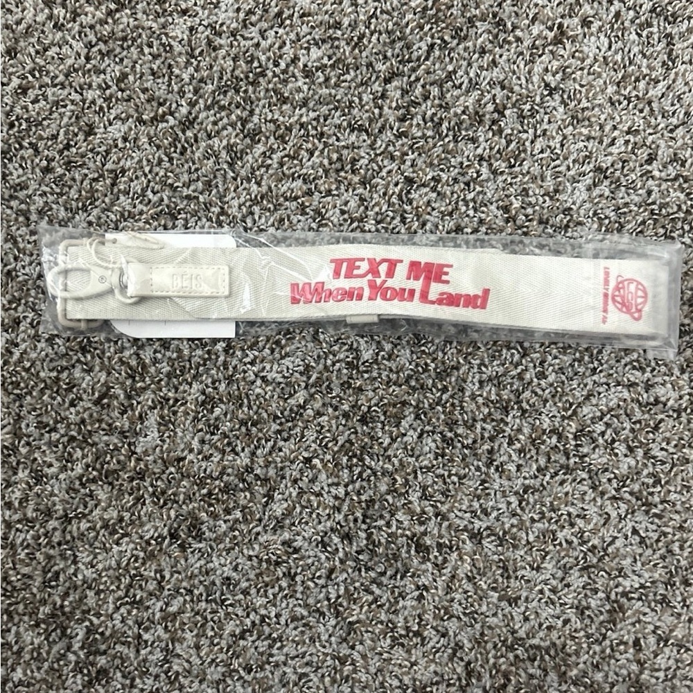 Beis X Lonely Ghost luggage strap